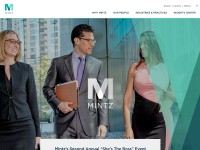 Desktop screenshot for mintz.com