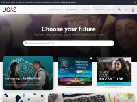 Desktop screenshot for ucas.com