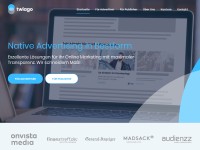 Desktop screenshot for twiago.com