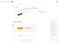 Desktop screenshot for htmlcommentbox.com