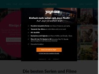 Desktop screenshot for maxdome.de