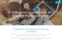 Desktop screenshot for e-space.se