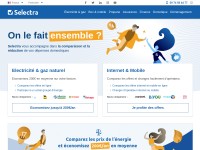 Desktop screenshot for selectra.info