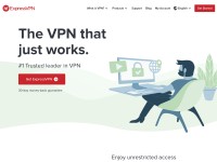 Desktop screenshot for expressvpn.com