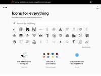 Desktop screenshot for thenounproject.com