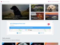 Desktop screenshot for wallpaperstudio10.com