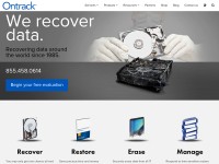 Desktop screenshot for ontrack.com