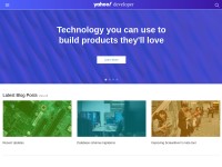 Desktop screenshot for yahooapis.com