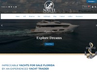 Desktop screenshot for nautiyachtsales.com