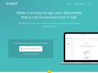 Desktop screenshot for docsketch.com