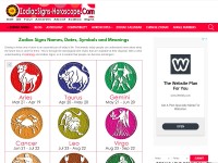 Desktop screenshot for zodiacsigns-horoscope.com