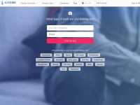 Desktop screenshot for justjobs.io