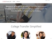 Desktop screenshot for collegetransfer.net