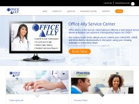 Desktop screenshot for officeally.com