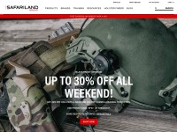 Desktop screenshot for safariland.com