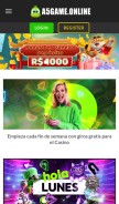 How a5game.online looks like on a mobile device such as an iPhone.