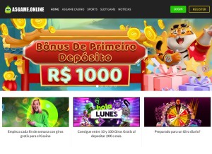 How a5game.online looks like on a tablet such as an iPad.