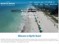 Desktop screenshot for visitmyrtlebeach.com