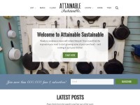 Desktop screenshot for attainable-sustainable.net