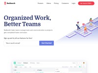 Desktop screenshot for redbooth.com