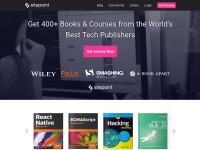 Desktop screenshot for sitepoint.com