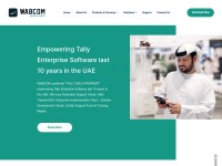 Desktop screenshot for wabcomdubai.com