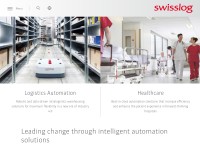 Desktop screenshot for swisslog.com