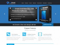 Desktop screenshot for mcshield.net