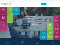 Desktop screenshot for splashbi.com