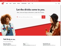 Desktop screenshot for drizly.com