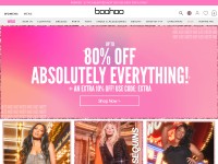 Desktop screenshot for boohoo.com