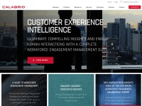 Desktop screenshot for calabrio.com