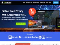 Desktop screenshot for torguard.net