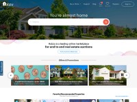 Desktop screenshot for hubzu.com