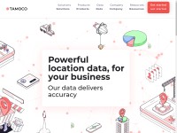 Desktop screenshot for tamoco.com