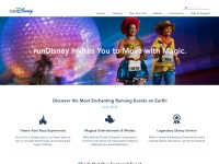 Desktop screenshot for rundisney.com