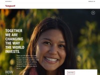 Desktop screenshot for vanguard.com