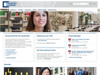Desktop screenshot for uni-wuerzburg.de