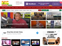 Desktop screenshot for modernghana.com