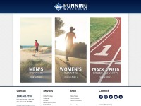Desktop screenshot for runningwarehouse.com