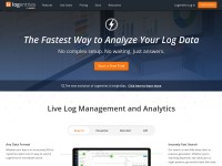 Desktop screenshot for logentries.com