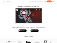 Desktop screenshot for welltory.com