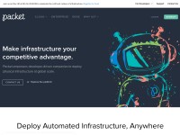 Desktop screenshot for packet.net