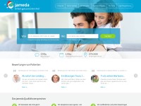 Desktop screenshot for jameda.de