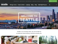 Desktop screenshot for visitseattle.org
