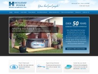 Desktop screenshot for holidaypools.com