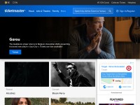 Desktop screenshot for ticketmaster.be