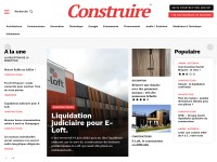 Desktop screenshot for construire.fr