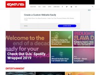 Desktop screenshot for edmtunes.com