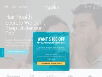 Desktop screenshot for capillus.com